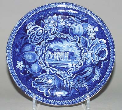 Dessert Plate Warleigh House Somerset c1825